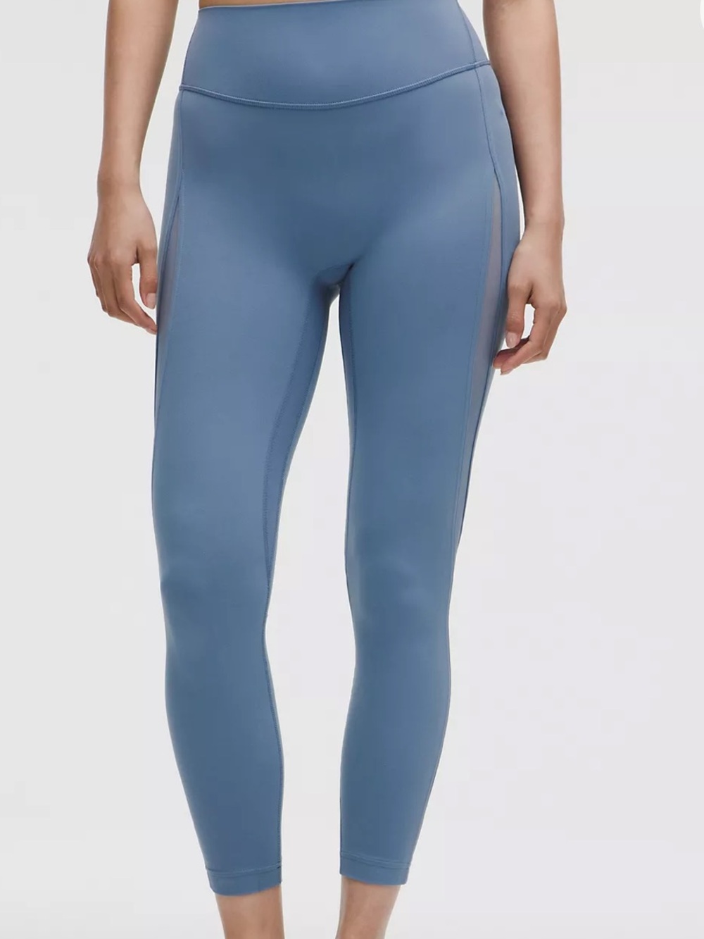 lululemon athletica Blue High-Waist Leggings